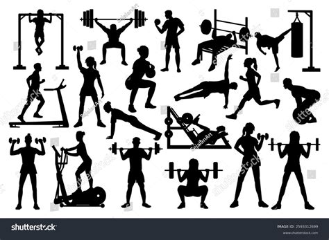 2,5 mille Images et Photos de Bodybuilder male female black background ...