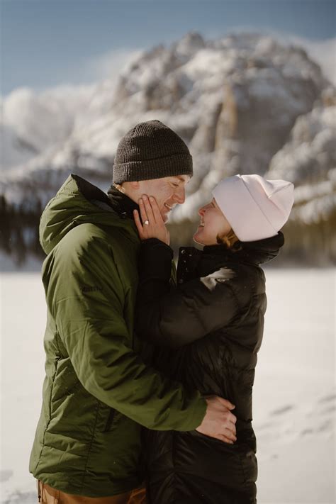 Hiking Proposal at The Loch in Rocky Mountain National Park