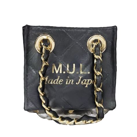 【M.U.L. 2026.3】SHOPPER 10 - BLACK QUILTING EMBOSS SERIES - Champdelarose