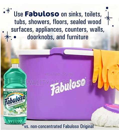 Fabuloso Multi-Purpose Cleaner - 1 Litre for sale - Kwality US Products ...