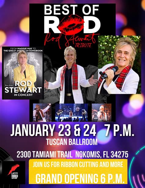 Best of Rod - Tribute to Rod Stewart debuts Jan 23 & 24 at Tuscan ...