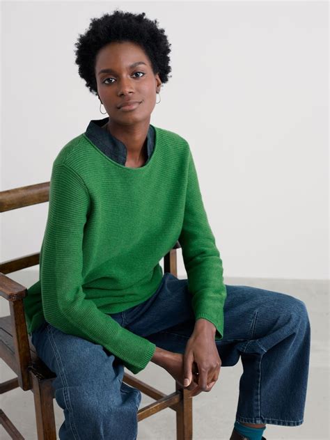 Buy Seasalt Cornwall Green Makers Jumper from Next India