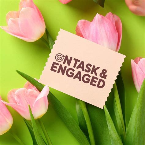 On Task Classroom Feedback Stamp, Engaged Self-Inking Stamp for Teachers and Substitute Teachers