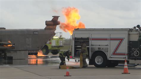 Baton Rouge airport holds emergency training drill with mock plane crash