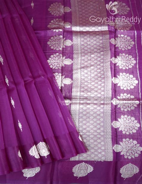 PURE BANARAS KORA SILK-BKS130