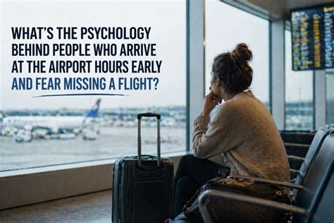 What’s the psychology behind people who arrive at the airport hours ...