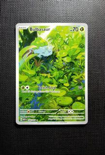 151 Bulbasaur IR 166/165, Hobbies & Toys, Toys & Games on Carousell