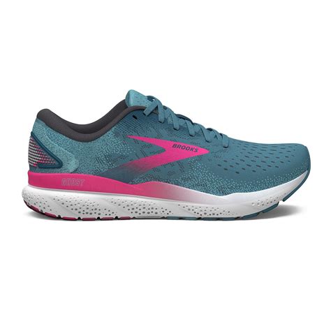 Brooks Ghost 16 hardloopschoenen blauw/roze/moroccan blauw dames kopen ...