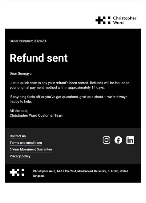 Does "Refund Sent" mean "Repair Completed" in the UK? Or is CW just lying? | Page 2 | WatchUSeek ...