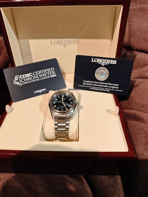 Longines 37mm Blue Sunray Dial Automatic Longines Spirit Full... for Rs ...