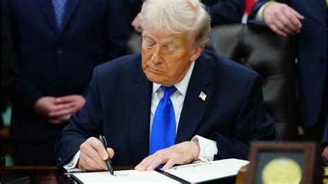 Trump signs bill ending record government shutdown over immigration