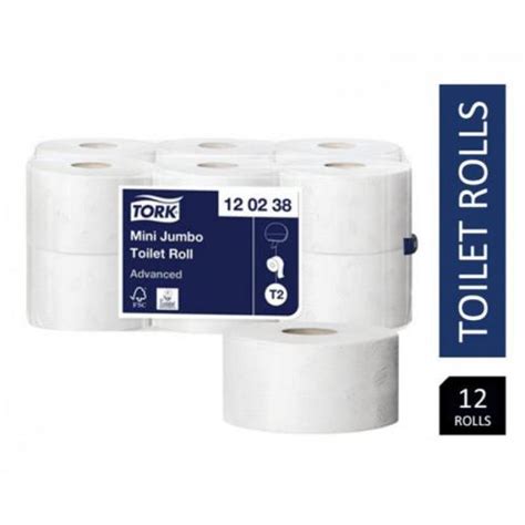 Tork 120238 T2 Advanced Recycled | NWT7363 | Toilet Paper and Tissues