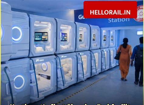 Guwahati Station Gets Modern Sleeping Pods, Passengers Can Now Rest in ...