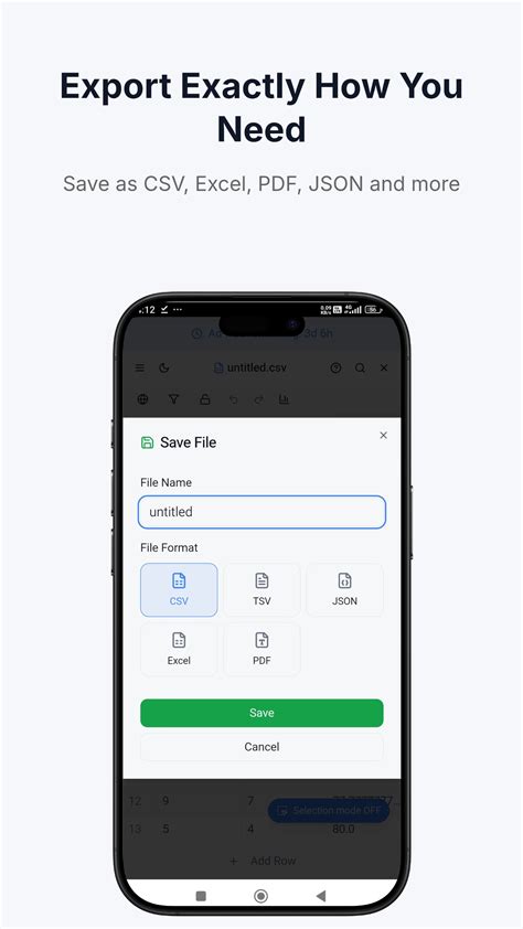 Download CSV File Editor & Viewer APK for Android - APKPure