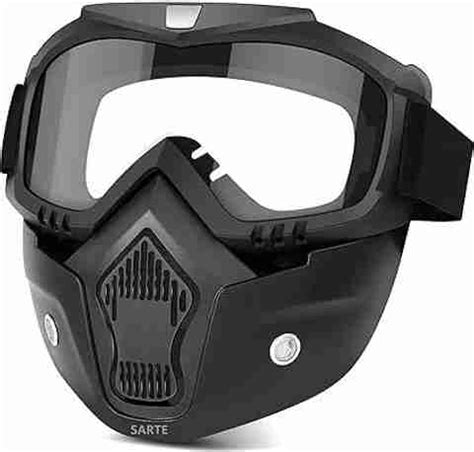 SPRING JUMP Mask for Motorbike Cycling Helmet Sunglasses with Face ...