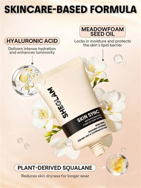 SHEGLAM Skin Sync Satin Foundation - Nude - Kmart