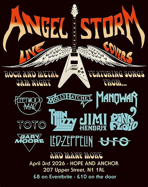 Angel Storm II, Hope & Anchor, London, 3 April 2026 | AllEvents