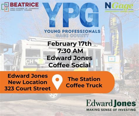 Coffee Social to Celebrate the New Location of Edward Jones, 323 Court ...
