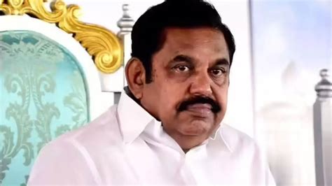 AIADMK manifesto, candiates' list likely today, Edappadi K Palaniswami ...