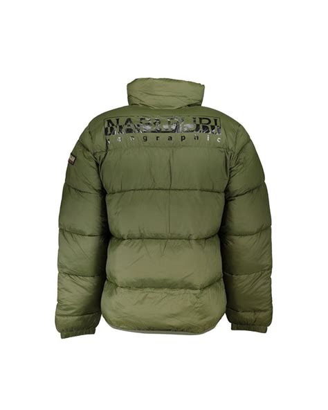Napapijri Puffer Jacket Apulia Model Men Green | eBay