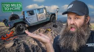 I drove a humvee 1,600 miles home! 🚙💨