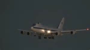 Trump's doomsday E-4B plane sighted in Washington, Los Angeles, days ...