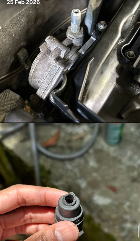 M271k nightmare. Misfires, erratic idle and missing vacuum pump hose ...