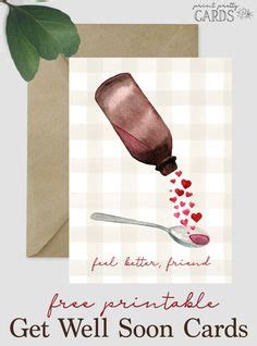Free Printable Get Well Soon Cards | Get well cards, Cute coloring ...