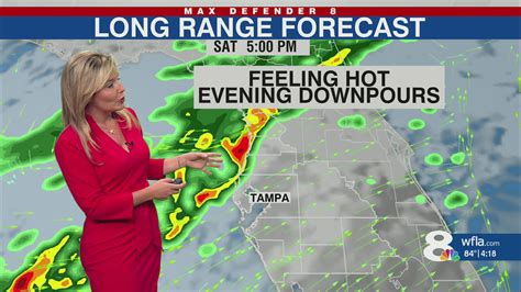 Tampa's weather - Rebecca's forecast for Thursday evening