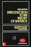 Details for: INTRODUCTION TO THE THEORY OF STATISTICS › KUR LIBRARY catalog