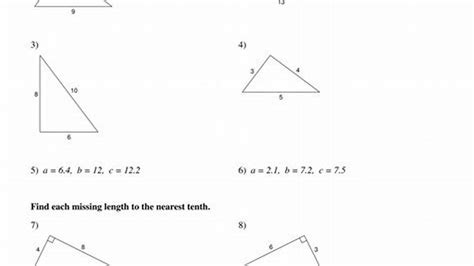 7+ Kuta Software Pythagorean Theorem Problems & Solutions