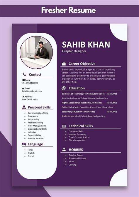 Winning Resume Templates Word | Job resume template, Resume format, Job ...