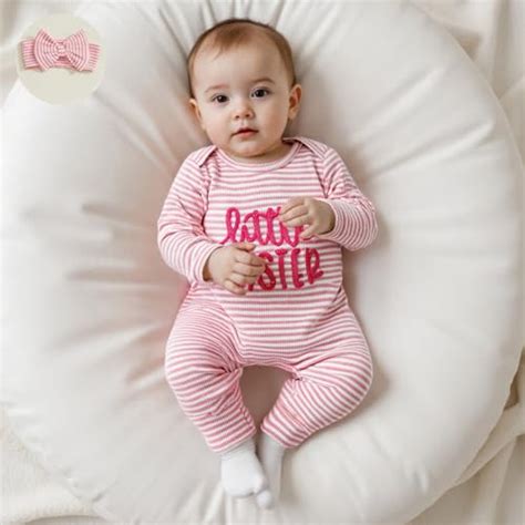 Little Sister Newborn Outfits Baby Girl Fall Winter Long Sleeve Romper ...