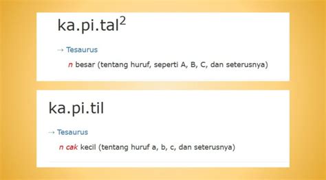 Baku Tapi Lucu, Ternyata Lawan Kata Kapital Adalah Kapitil