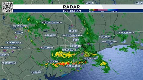 LIVE RADAR: Heavy rain hits Houston area today