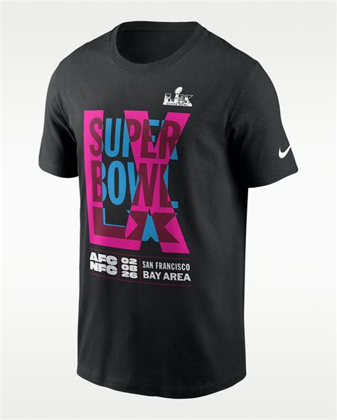 Super Bowl LX Men's Nike NFL Essential T-Shirt. Nike.com