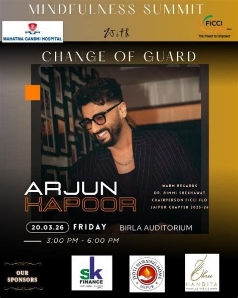 Jaipur to Host Mindfulness Summit with Arjun Kapoor, Empowering Women ...