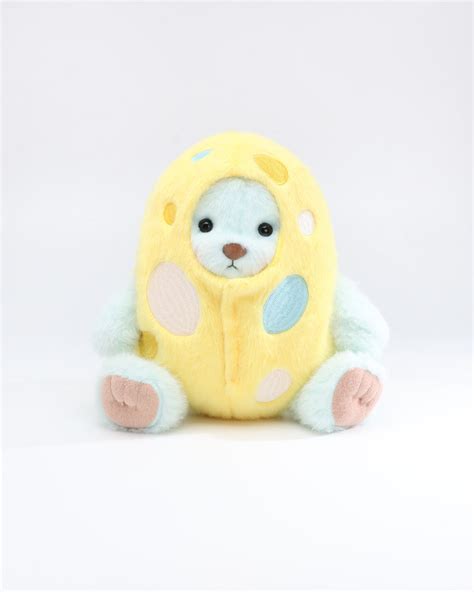 (Easter New In) Mint Blue Long Hair Bear & Easter Egg Adventure Jumpsu ...