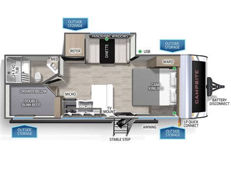 2026 Forest River Campsite Ultra 21DF - Stock #2561179 | Wood Village ...