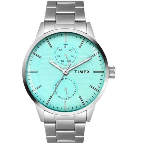 Grab this TIMEX TWEG19951 Tiffany Blue Round Dial Analog Men Watch from ...