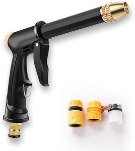 HNFABRIC Adjustable Brass Nozzle Hose Spray Gun Vacuum Cleaner Nozzle ...