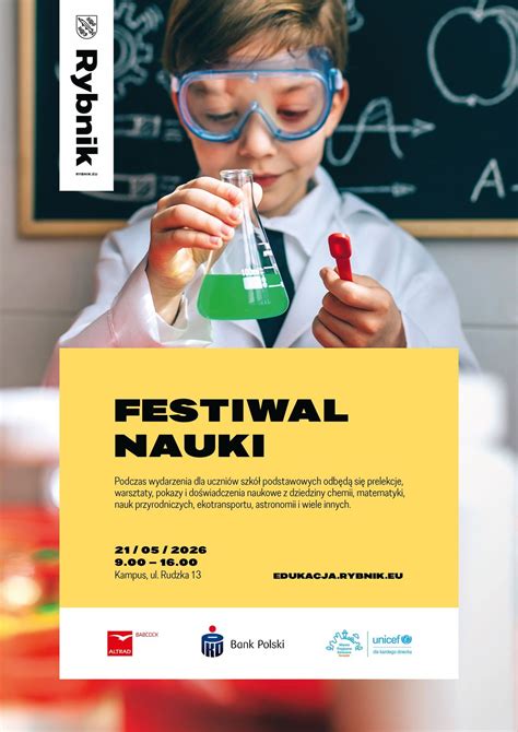 Festiwal Nauki , Rybnik Kampus Park, 21 May 2026 | AllEvents