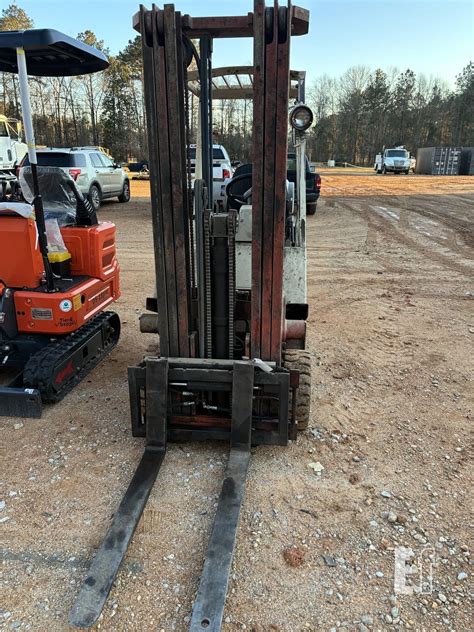 NISSAN 3000 LB PROPANE FORKLIFT 8394 Upcoming Auctions in Laurel ...