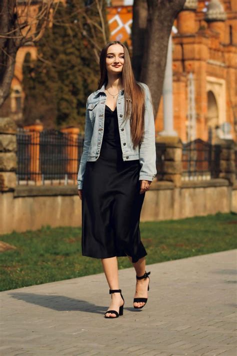 9 Ways To Style A Satin Slip Dress For Last-Minute Friday Night Plans ...