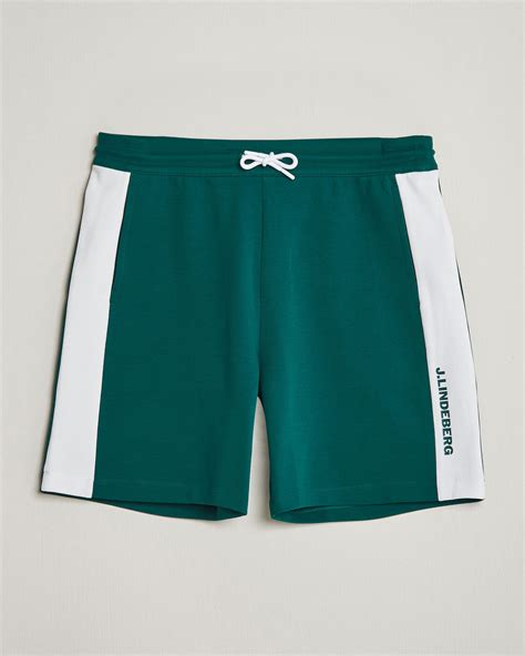 J.Lindeberg Gusta Tour Sweatshorts Forest Biome at CareOfCarl.com
