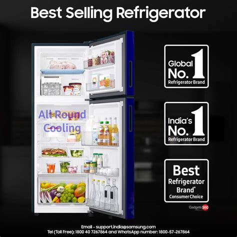 Samsung 236 L Frost Free Double Door 2 Star Refrigerator Online at Best ...