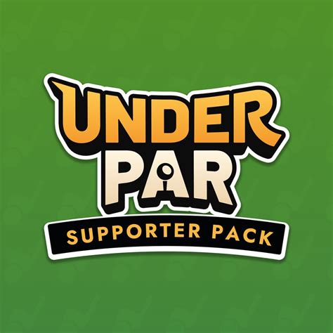 Under Par Golf Architect - Supporter Pack