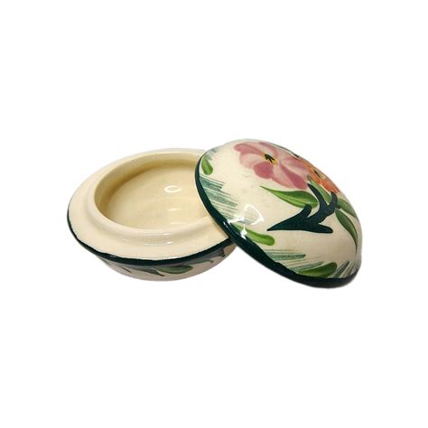 Franciscan Desert Rose Pill / Trinket Box | eBay