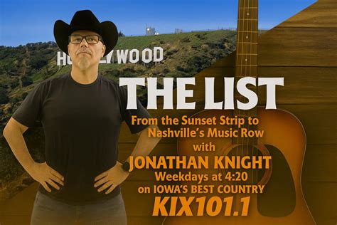 The List for Monday, March 9th 2026 | Iowa's Best Country, KIX 101.1