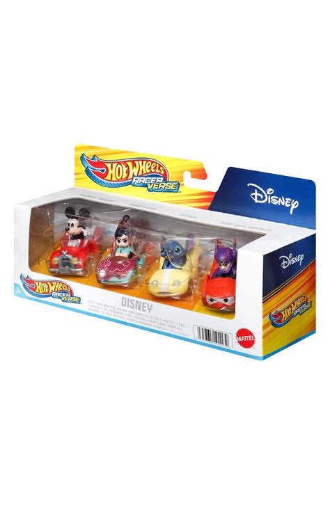 Mattel Hot Wheels® RacerVerse Disney® 4-Pack Cars | Nordstromrack